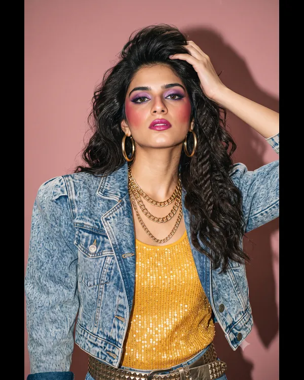 80s Magazine Denim Girl
