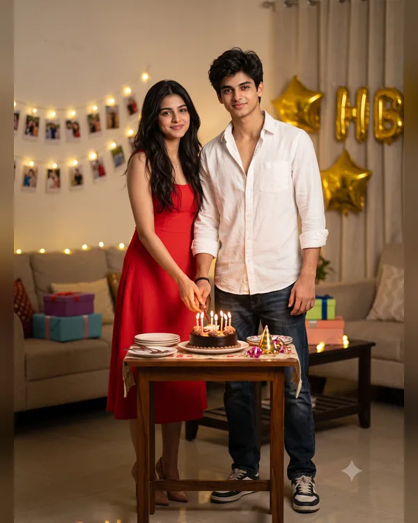 Couple Birthday Celebration Photo Prompt