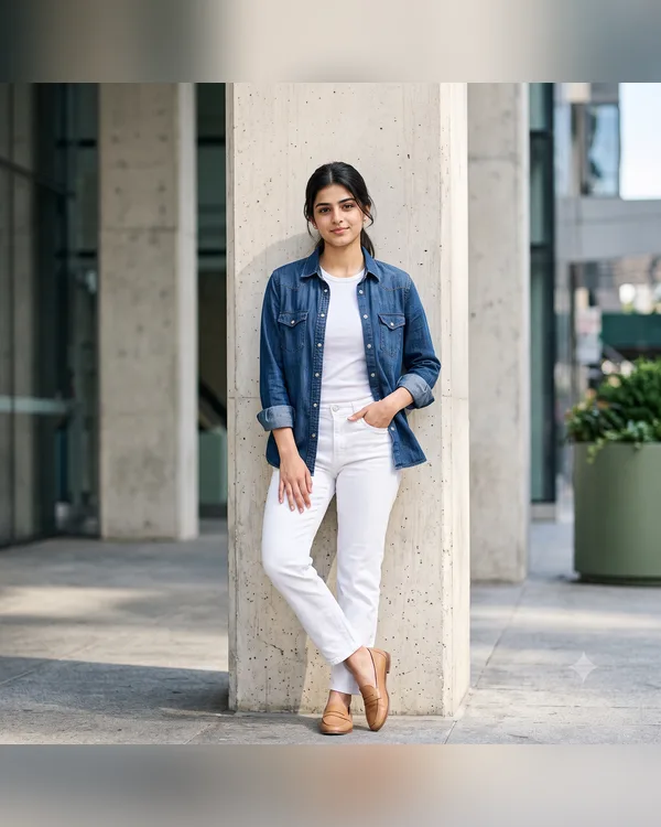 Denim City Girl Photo Prompt