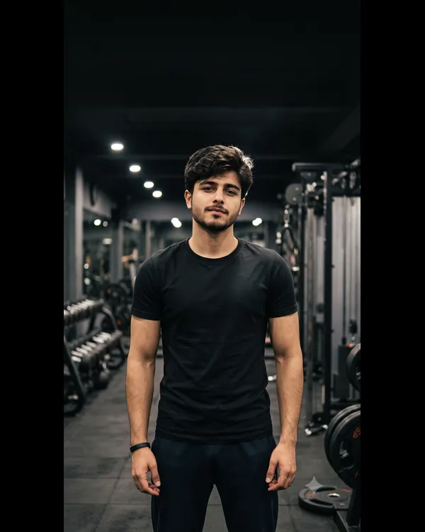 Gym Training Poster Prompt for Boys