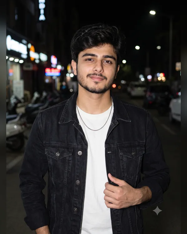 Night Flash Street Style Prompt for Boys