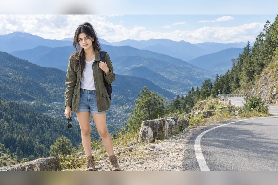 Road Trip Girl Photo Prompt